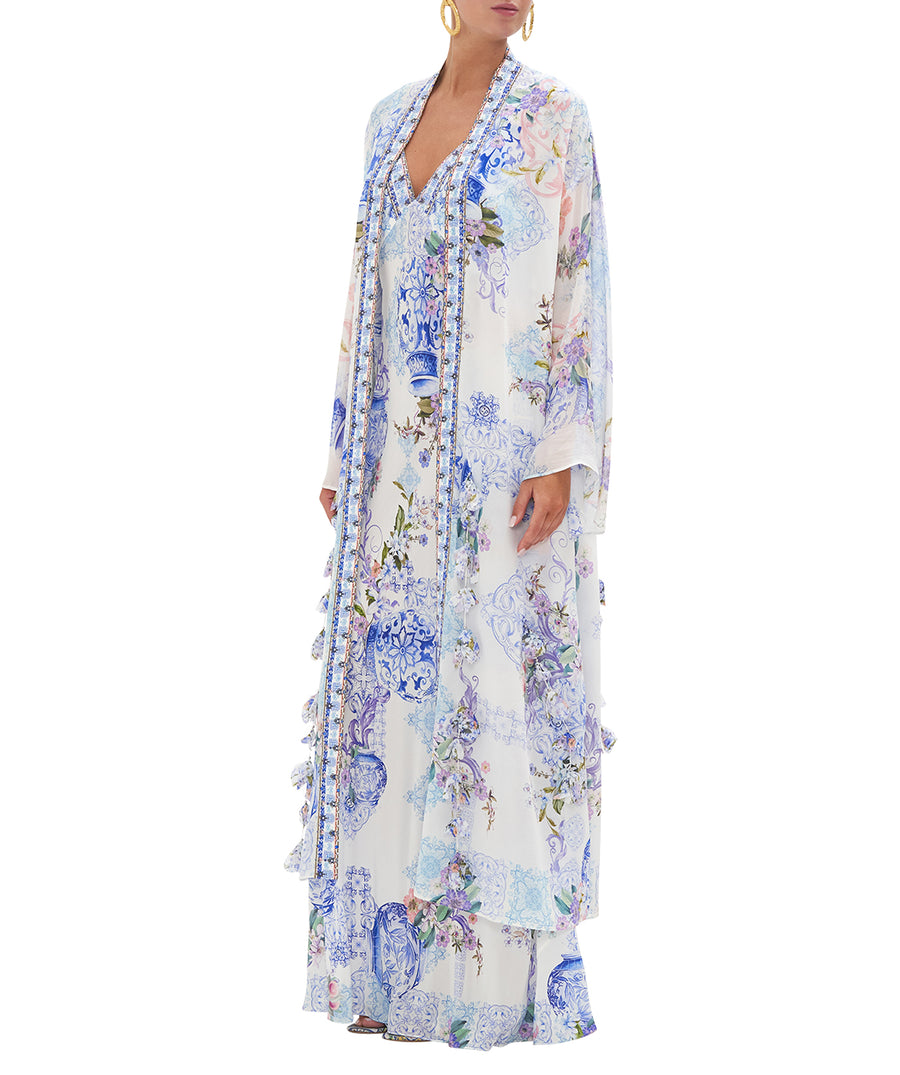 CAMILLA Paint Me Positano Flared Long Sleeve Robe 00023812