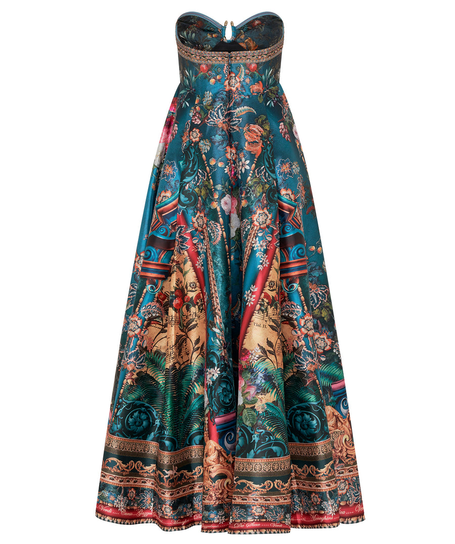 CAMILLA Verdi's World Strapless Maxi Dress 00026742
