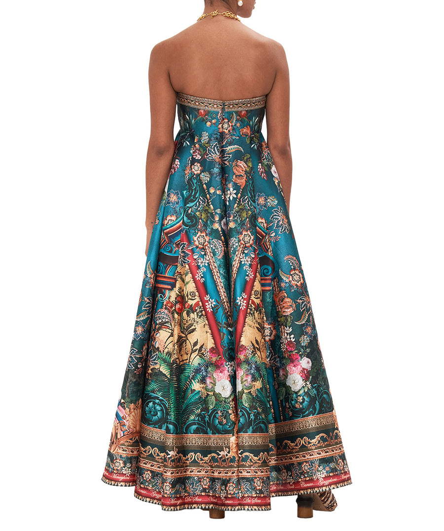 CAMILLA Verdi's World Strapless Maxi Dress 00026742