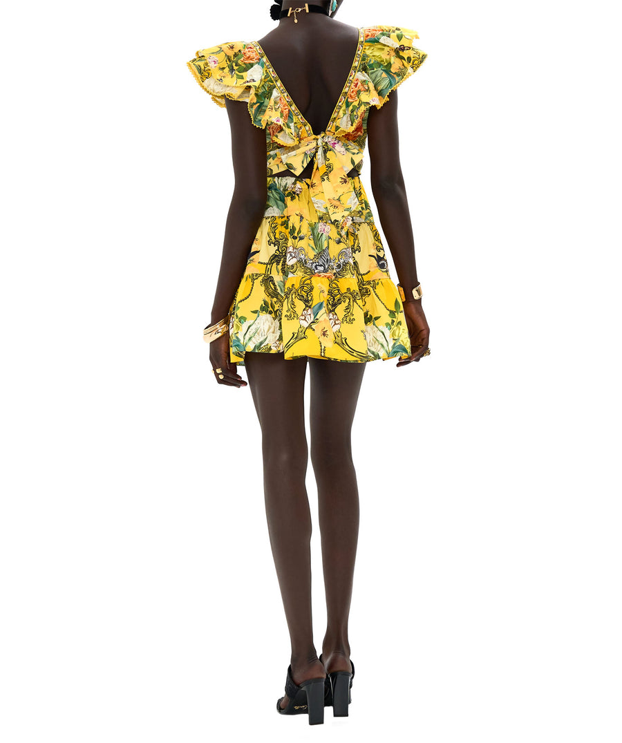 CAMILLA Paths of Gold Short Dress 00028599