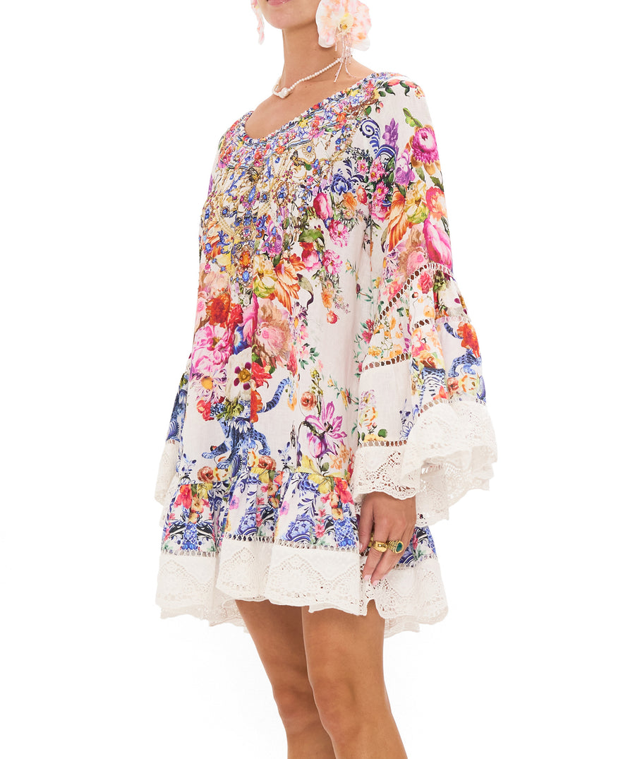 CAMILLA Dutch is Life A Line Frill Dress 00029551