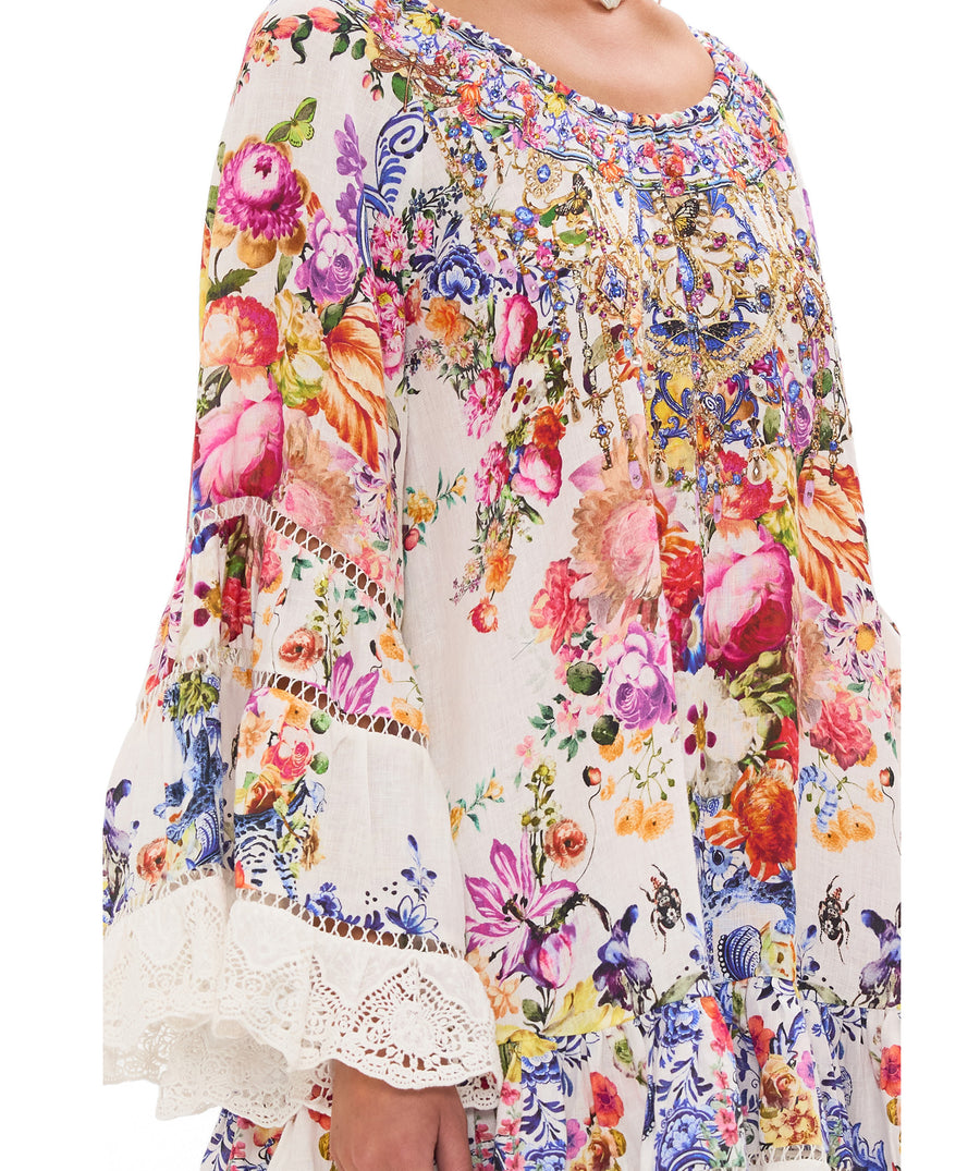 CAMILLA Dutch is Life A Line Frill Dress 00029551