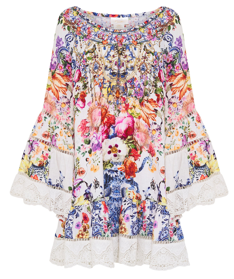CAMILLA Dutch is Life A Line Frill Dress 00029551