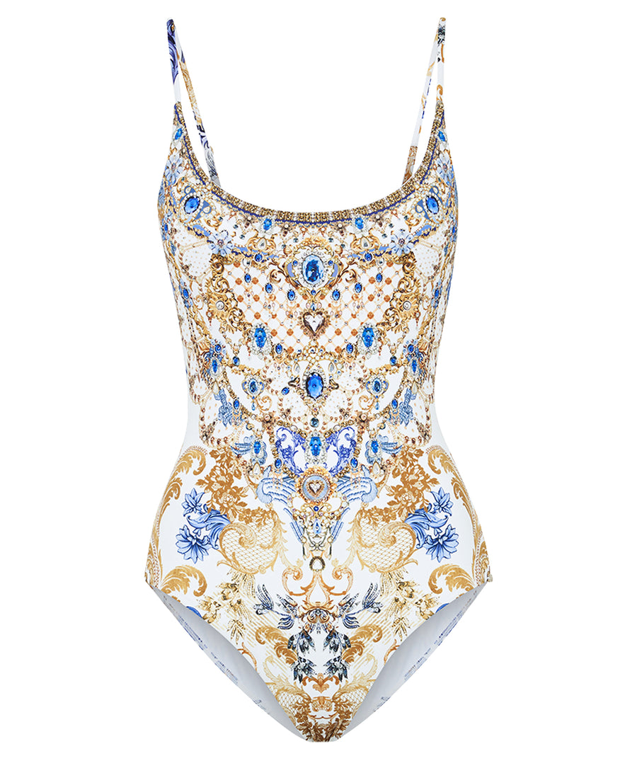 Camilla Soul Searching Scoop Neck One Piece Swimsuit 00022308