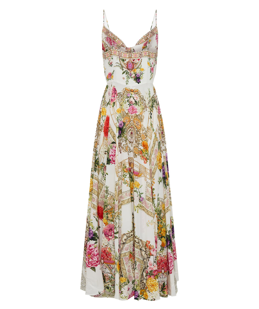 CAMILLA Egyptian Rose Long Dress 00034436