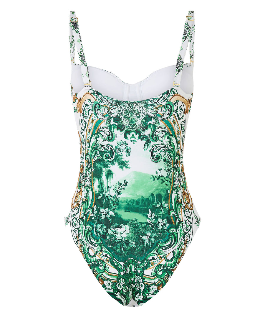 CAMILLA Corridor Of Calm One-Piece Swimsuit 00034084 – A stunning swimsuit featuring a vibrant print, flattering fit, and premium fabric for chic beachside elegance