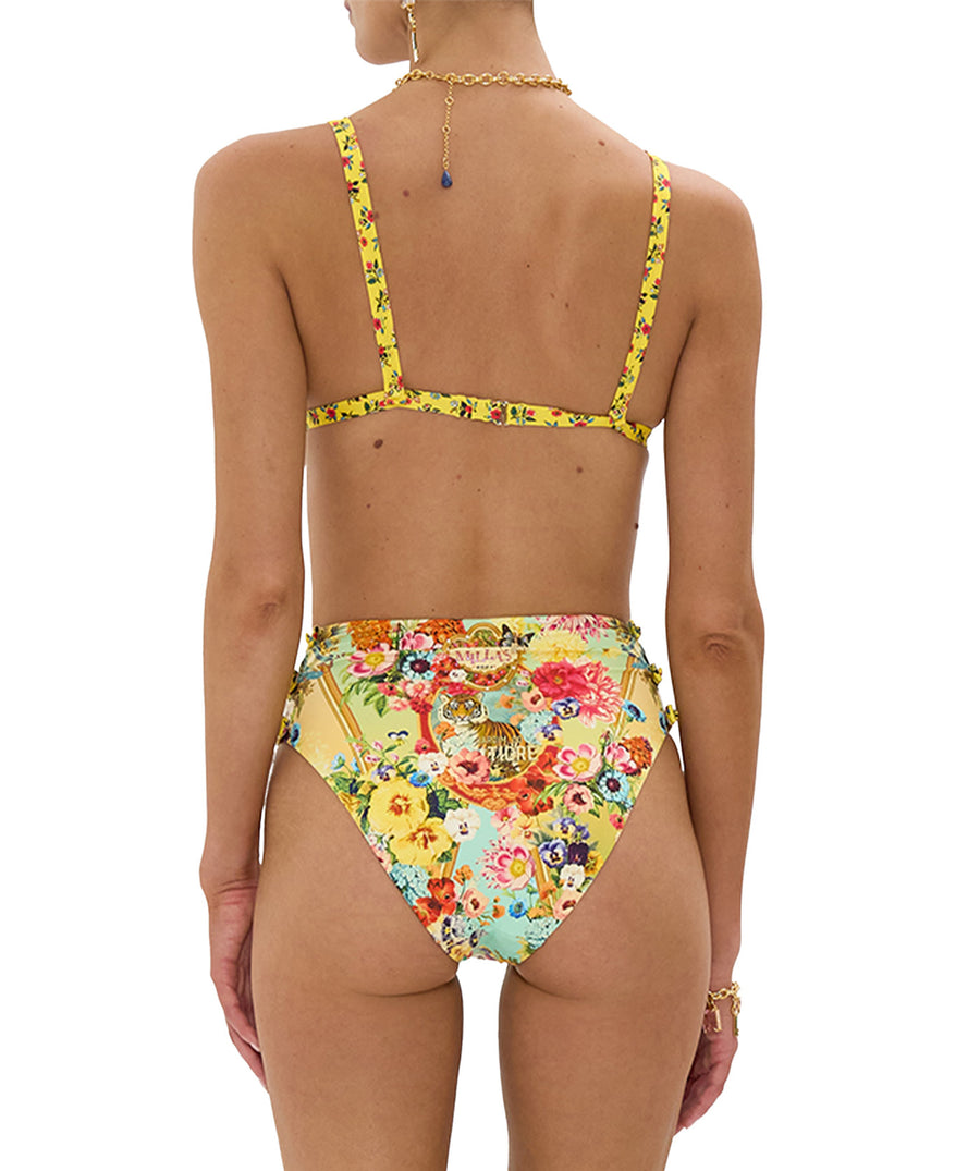 Flaunt fierce femininity in the CAMILLA Aromatic Tiger Flower Bikini 00035496/00035494 – a bold blend of wild prints and floral charm for standout swimwear