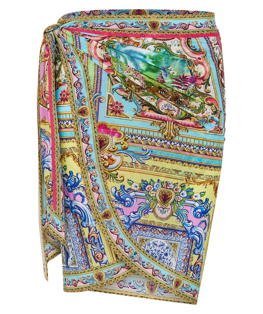 Spirit Of Santa Maria Eyelet Sarong