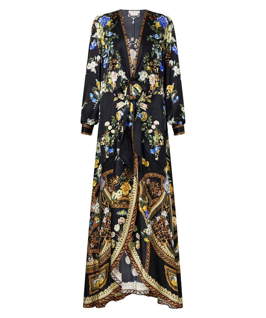Elevate your style with CAMILLA Ottoman Elegance Tie Waist Long Sleeve Dress 00036571 – chic, flattering, and perfect for any occasion.