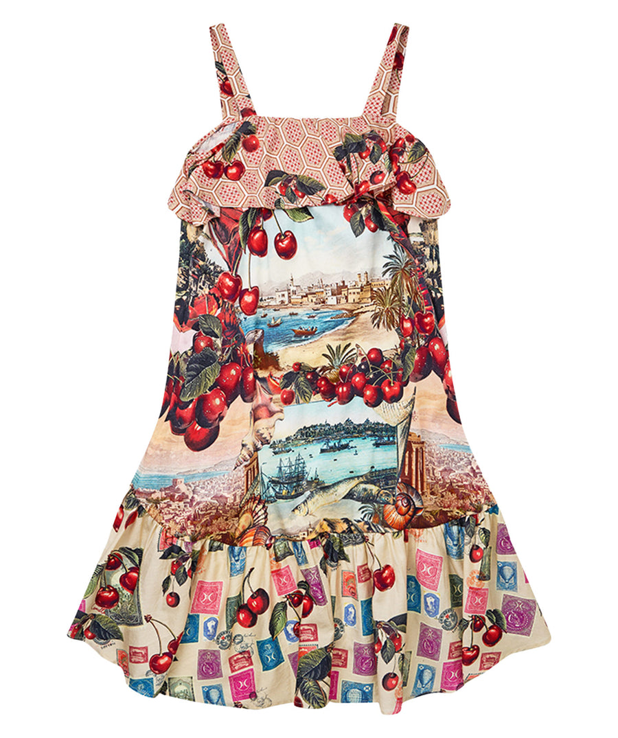Step into bohemian elegance with the CAMILLA Notes From The Road One Piece with Frill Straps 00037350 – featuring signature prints, frill accents, and luxe detailing.