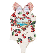 Embrace boho-luxe style with the CAMILLA Notes From The Road One Piece with Frill Straps 00037352 – a vibrant, feminine swimsuit featuring bold prints and frill detail.