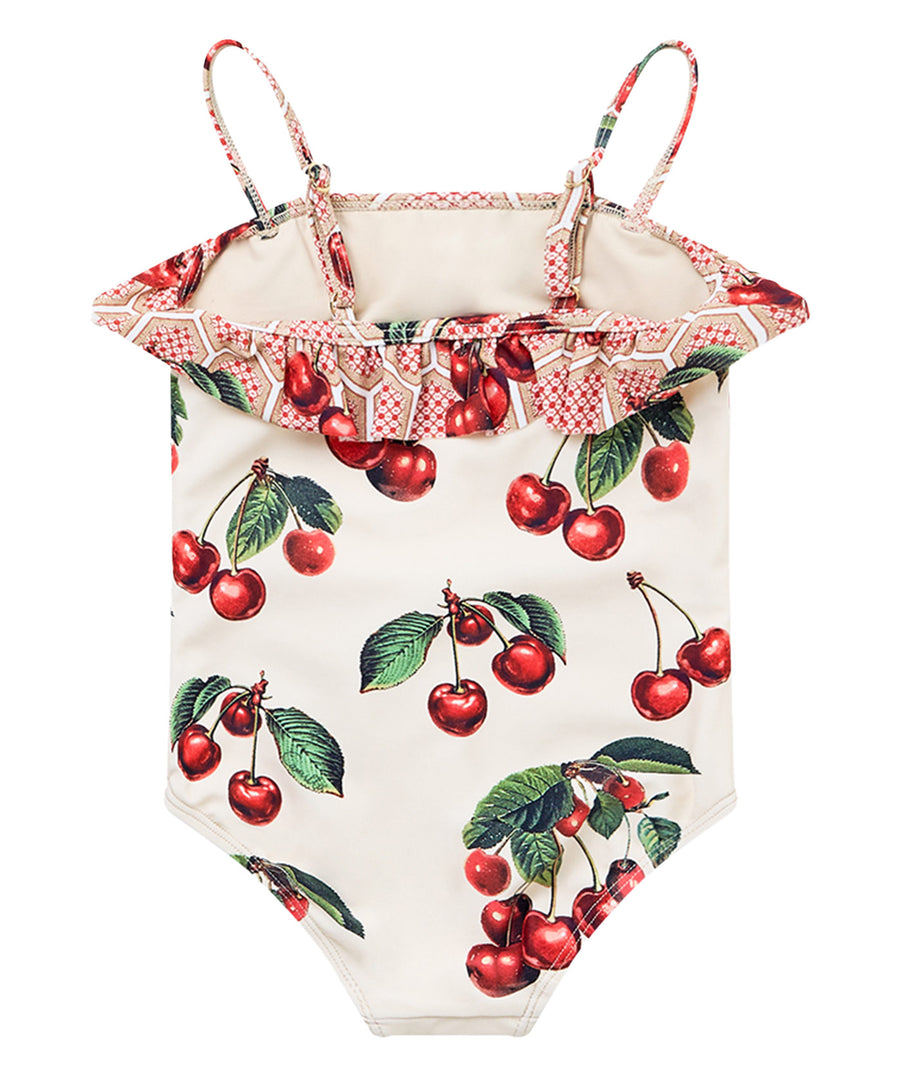 Discover wanderlust elegance in the CAMILLA Notes from the Road One Piece with Frill 00037381 – a luxurious, boho-inspired swimsuit with bold prints and feminine flair.