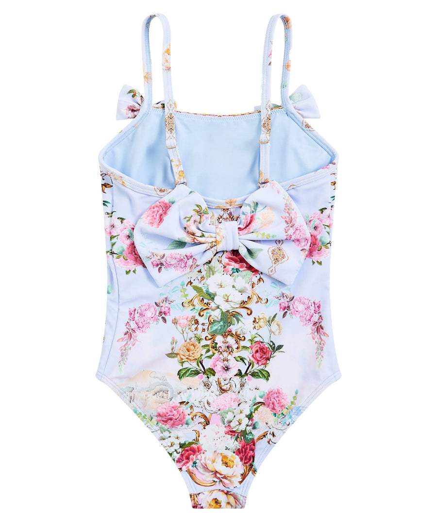CAMILLA Tiled In Time Kids One Piece Swimsuit 00037861 – vibrant, comfortable, and stylish swimwear for kids, designed with playful luxury.
