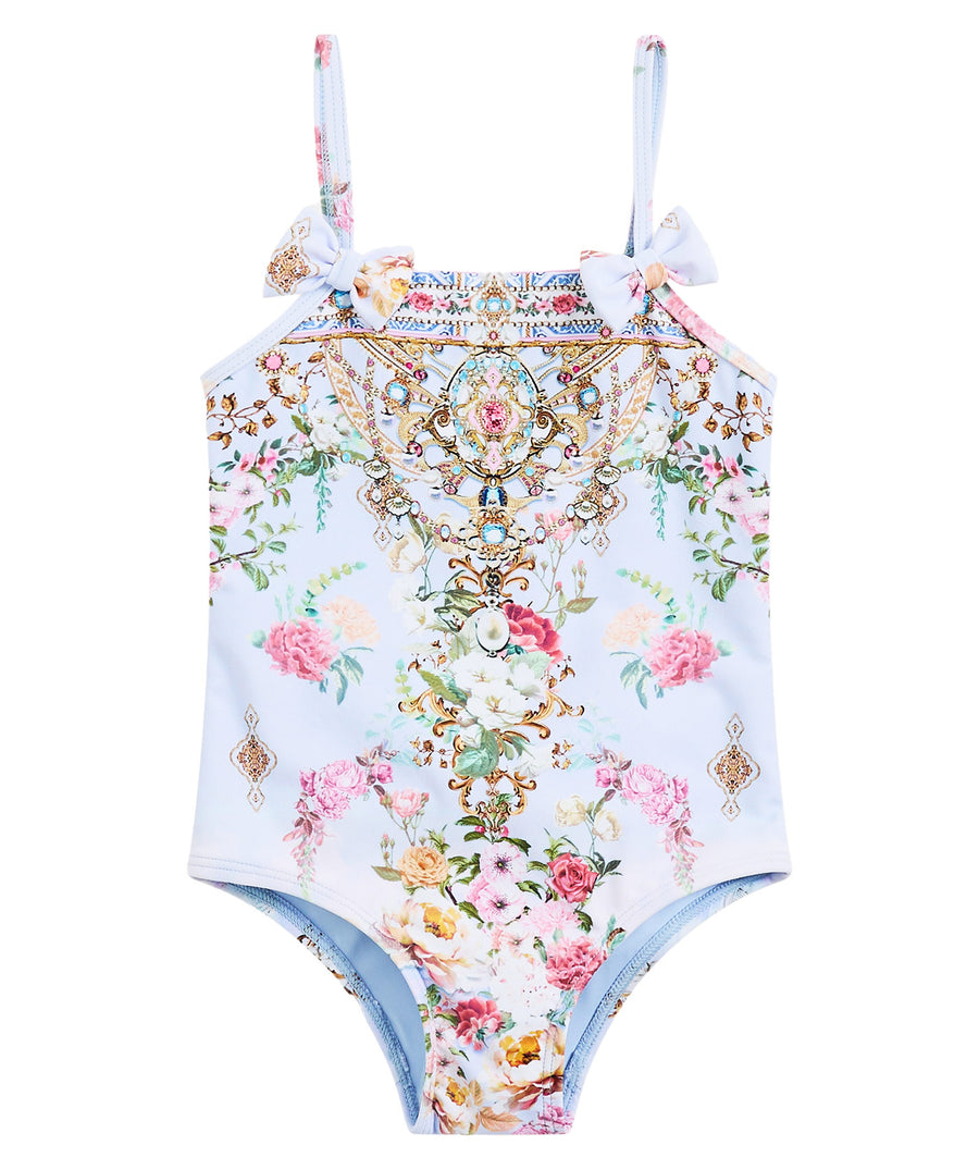 CAMILLA Tiled In Time Babies One Piece Swimsuit 00037862 – cute, comfortable, and vibrant swimwear for little ones, crafted with playful luxury.