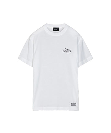 HOMIES MARBELLA Classic T-Shirt Rubber Logo H03.034 – A timeless t-shirt featuring the signature rubber logo, crafted from high-quality fabric for a stylish and comfortable fit.