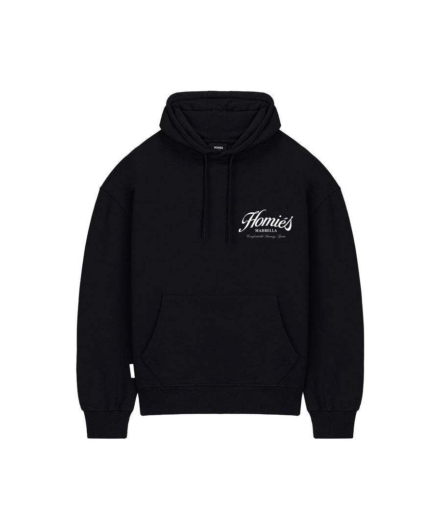 HOMIES MARBELLA Essentials Hoodie FW25.H01.008 – luxury streetwear staple, crafted for comfort and style, perfect for elevating your casual wardrobe.
