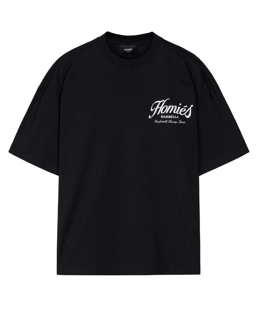 HOMIES MARBELLA Homies Essentials T-Shirt H03.028 – A versatile and stylish t-shirt featuring the Homies Essentials design, made from premium fabric for all-day comfort and a classic fit.