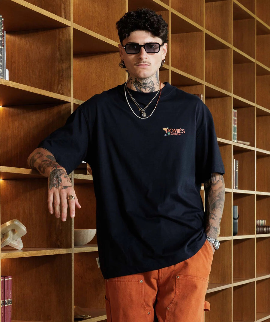 HOMIES MARBELLA Midnight Reflection T-shirt FW25.H03.061 – stylish streetwear with premium comfort, bold design, and a standout look for everyday wear.