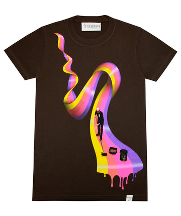 IMAGINARY FOUNDATION Ribbon Graphic Tee WIF1004