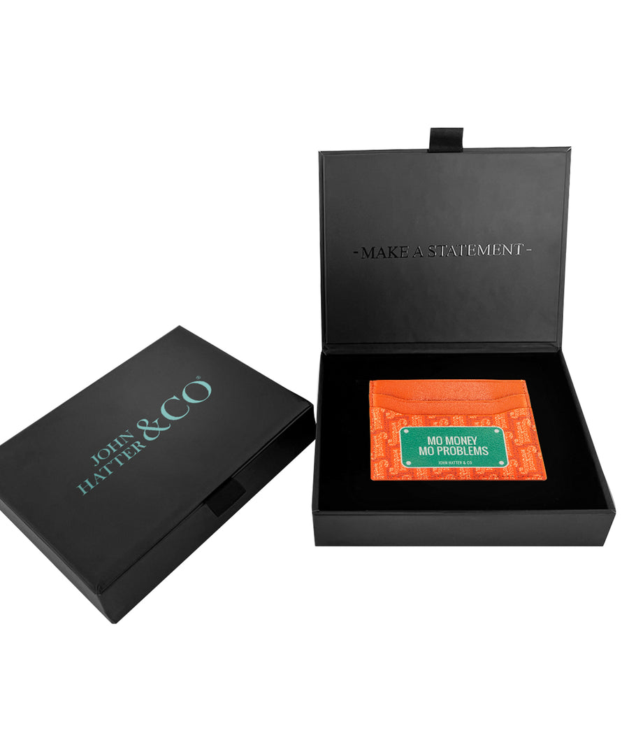 JOHN HATTER & CO Mo Money Mo Problems Cardholder W-1088-U00