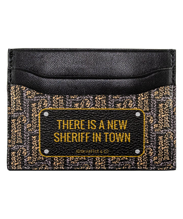JOHN HATTER & CO There Is A New Sheriff In Town Cardholder W-1060-U00