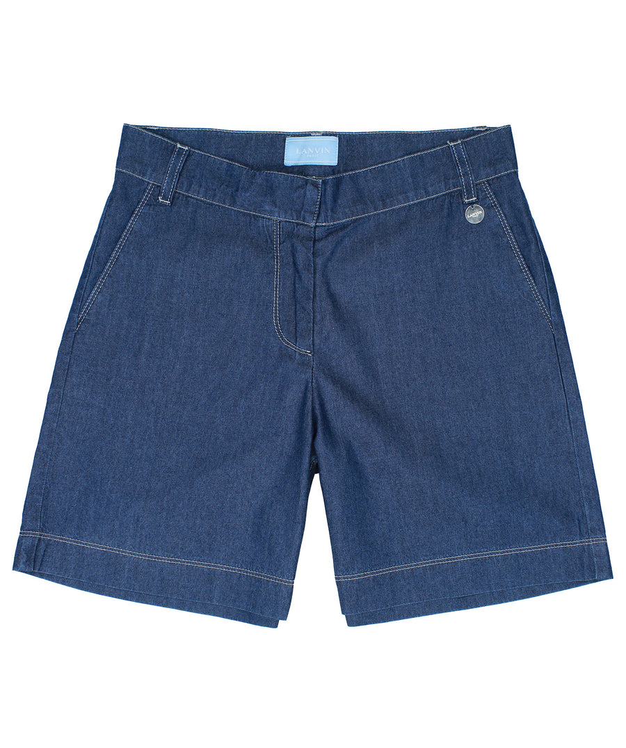 LANVIN  Girls Bermuda Shorts 4I6619-IX450
