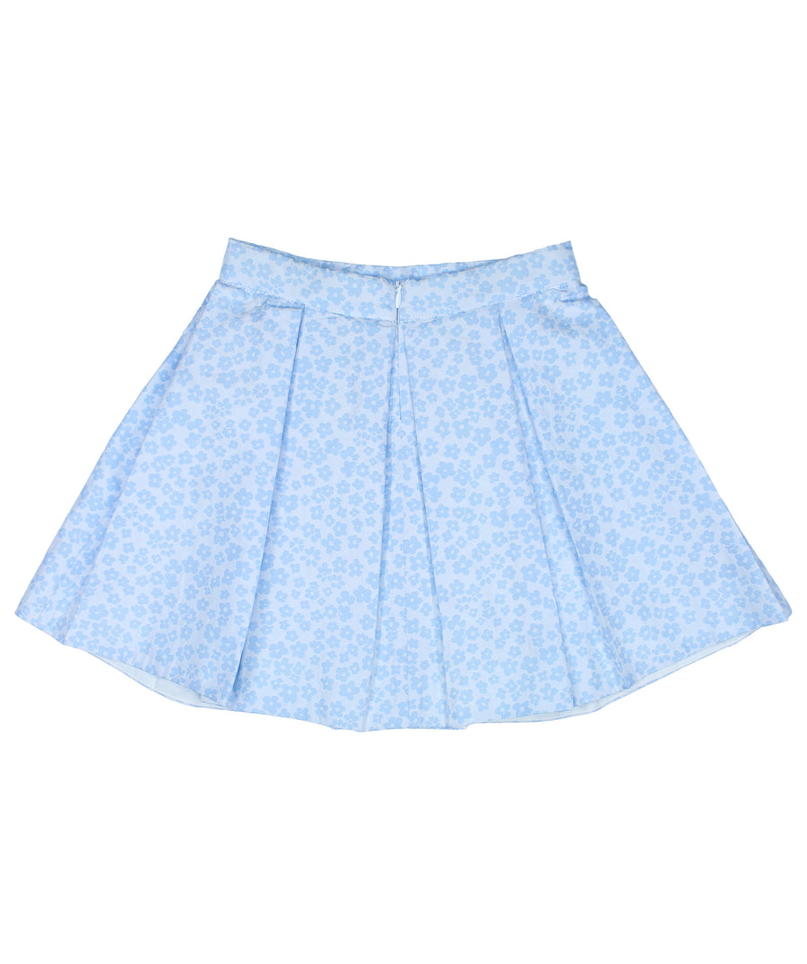 LANVIN  Girls Pleated Skirt 4I7510-ID030