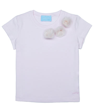 LANVIN  Girl's T-Shirt 4I8501-IB290