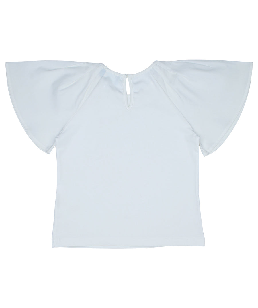 LANVIN  Girl's Embroidered T-Shirt 4I8611-IB290