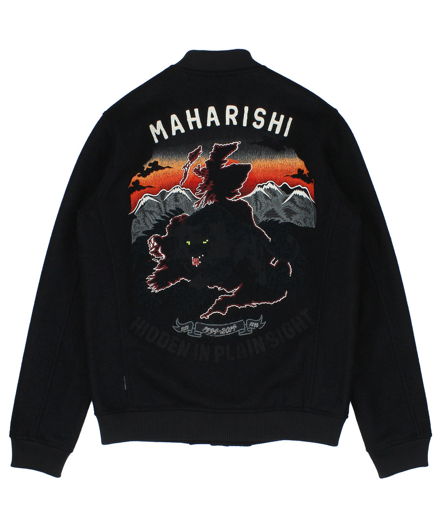 MAHARISHI MH Embroidered Stadium Jacket 8893