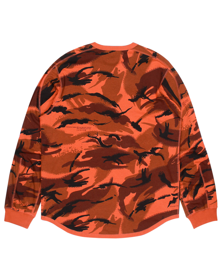MAHARISHI Reversible Camo Longsleeve T-Shirt 302MH8209