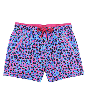 PIER ST BARTH  Leopard Cannes Swim Shorts CANNES-LEOPARD