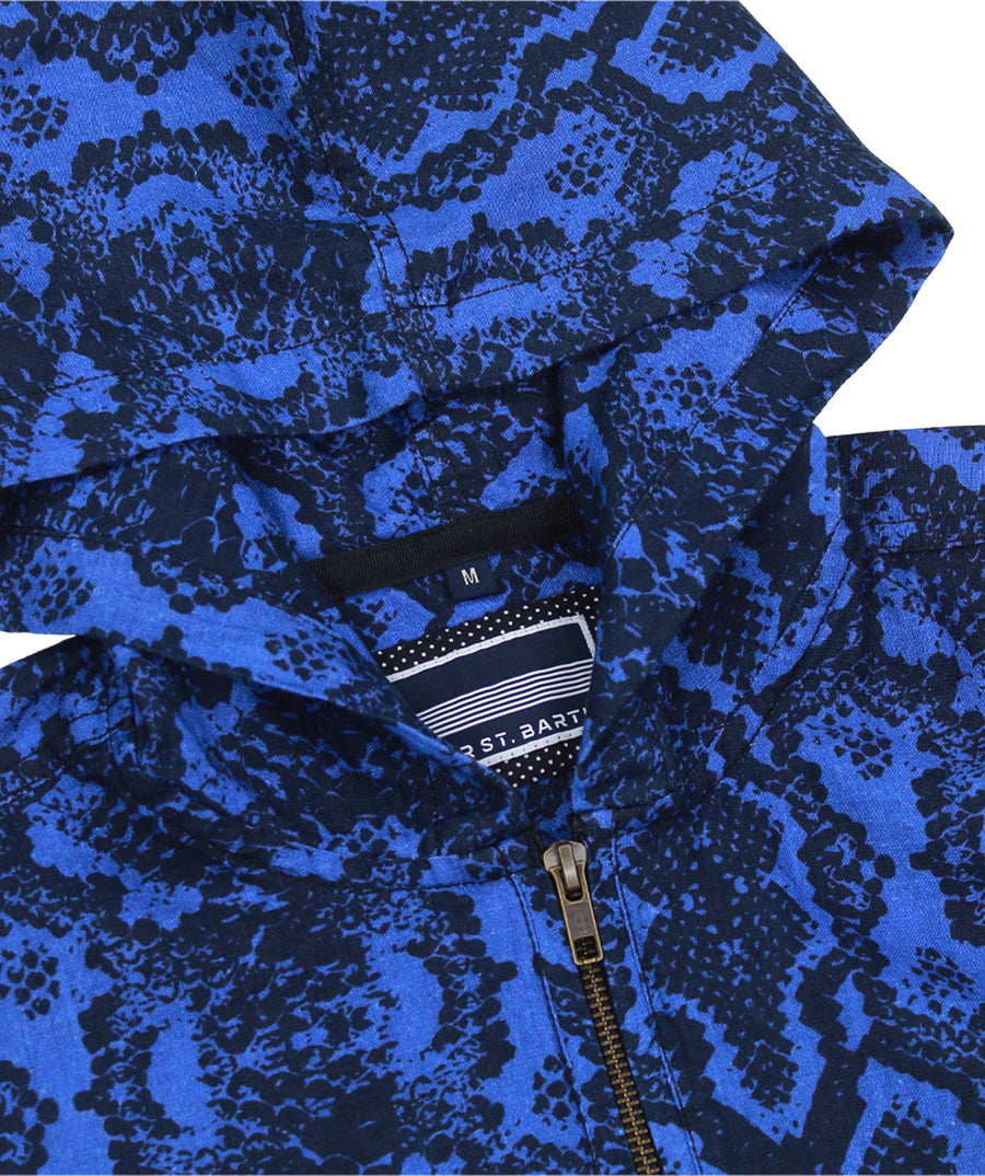 PIER ST BARTH Hamilton Python Linen Tracksuit HAMILTON