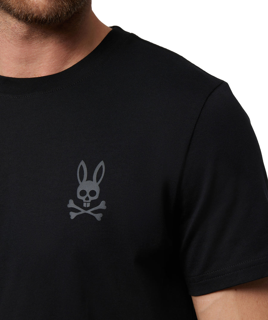 PSYCHO BUNNY Crosby Reflective Print Graphic Tee B6U104Y1PC