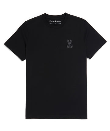 PSYCHO BUNNY Crosby Reflective Print Graphic Tee B6U104Y1PC