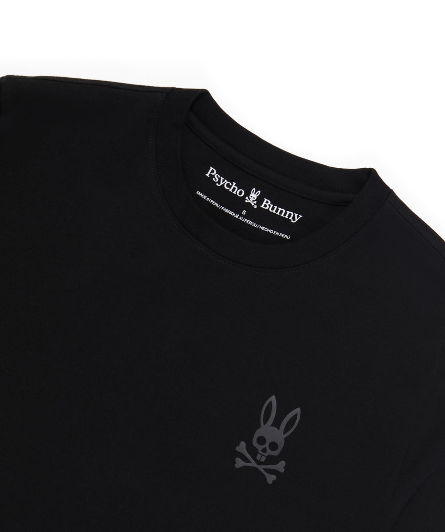 PSYCHO BUNNY Crosby Reflective Print Graphic Tee B6U104Y1PC