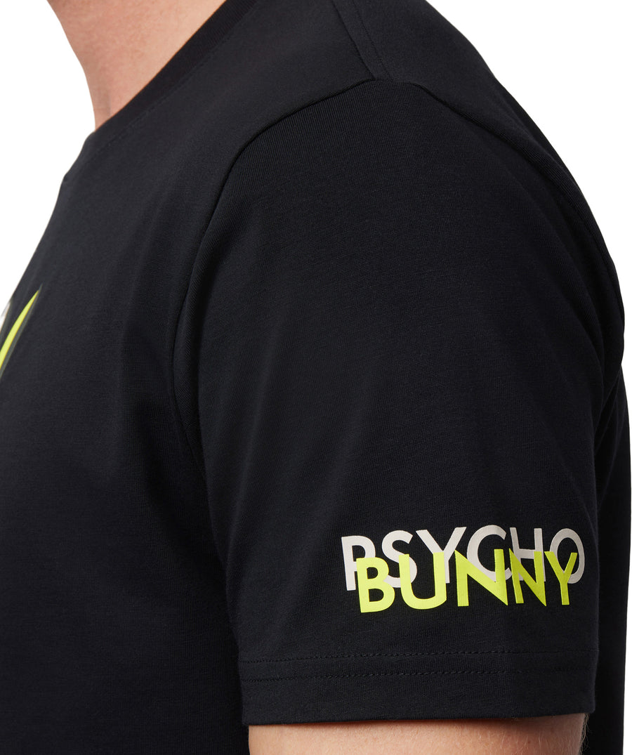PSYCHO BUNNY Pattison Graphic Tee B6U105Y1PC