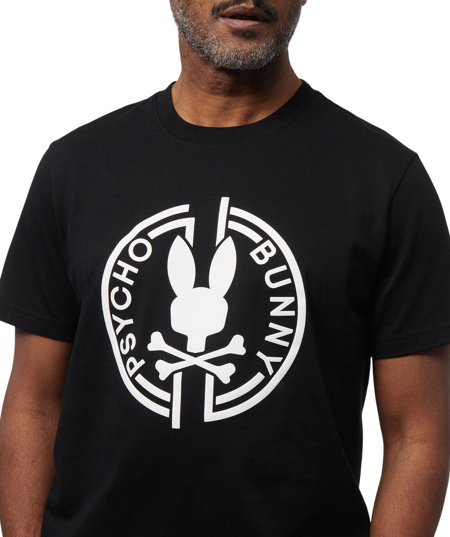 PSYCHO BUNNY Santa Fe Graphic Tee B6U203Y1PC