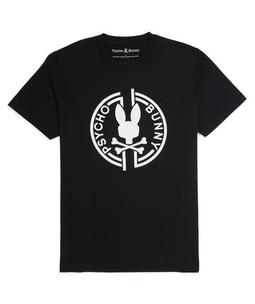 PSYCHO BUNNY Santa Fe Graphic Tee B6U203Y1PC