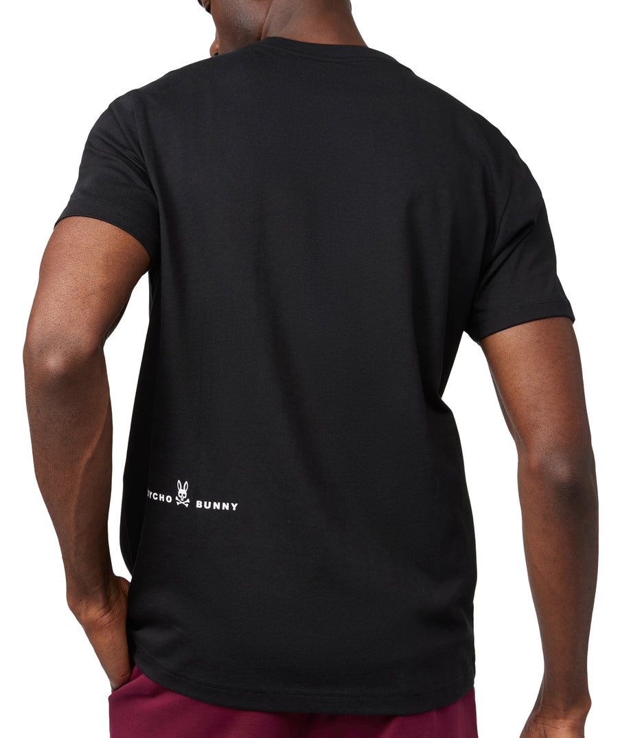 PSYCHO BUNNY Bradley High Density Graphic Tee B6U565Z1PC