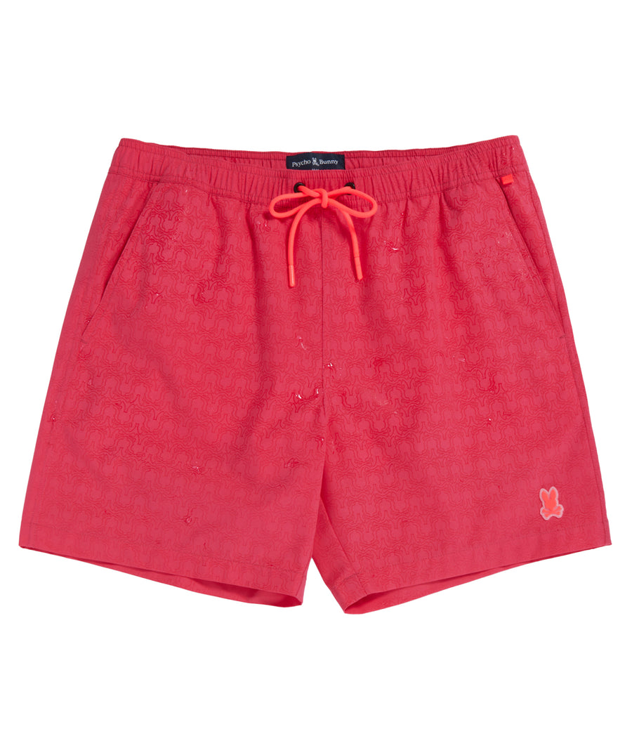 PSYCHO BUNNY Lancaster Hydrochromic Swim Trunk B6W632A2PO