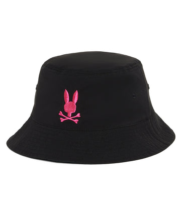 PSYCHO BUNNY Harvey Reversible Bucket Hat B6A386Z1HT
