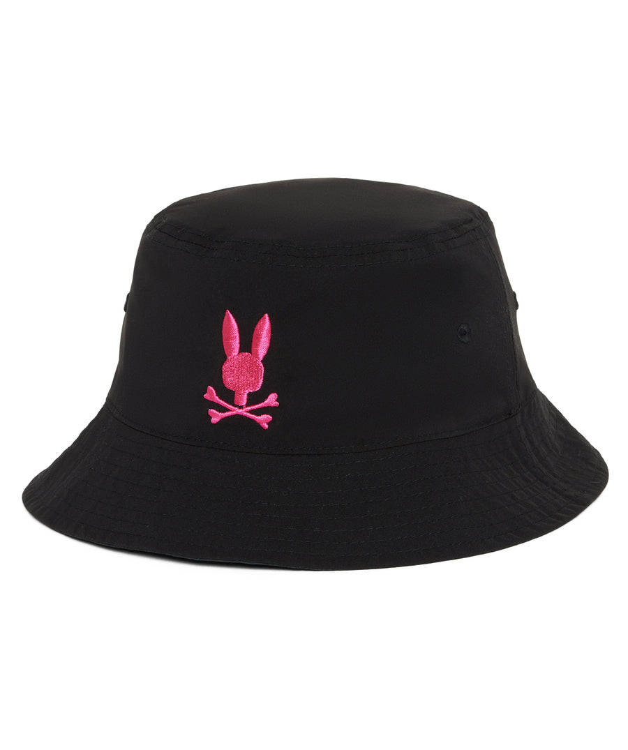 PSYCHO BUNNY Harvey Reversible Bucket Hat B6A386Z1HT