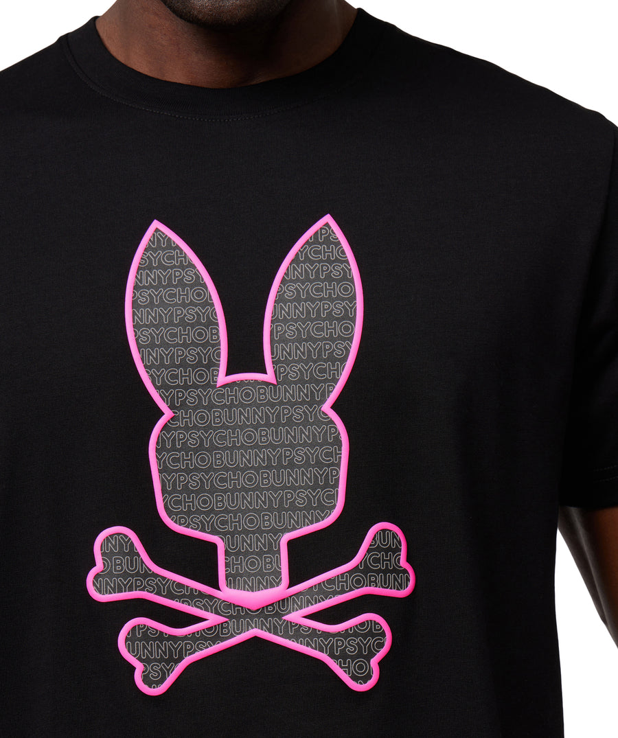 PSYCHO BUNNY Harvey Embro Graphic Tee B6U309Z1PC