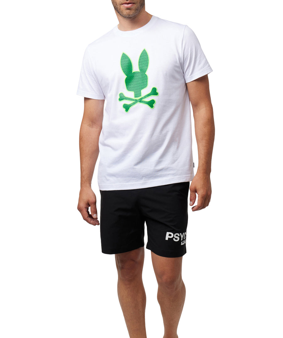 PSYCHO BUNNY Harvey Embro Graphic Tee B6U309Z1PC