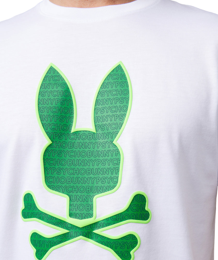 PSYCHO BUNNY Harvey Embro Graphic Tee B6U309Z1PC