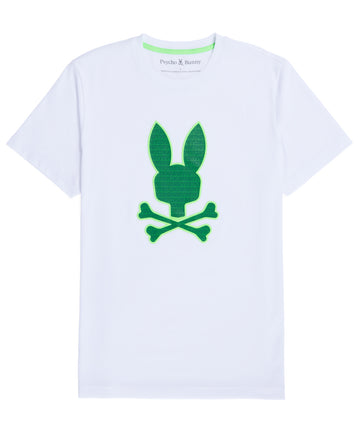 PSYCHO BUNNY Harvey Embro Graphic Tee B6U309Z1PC