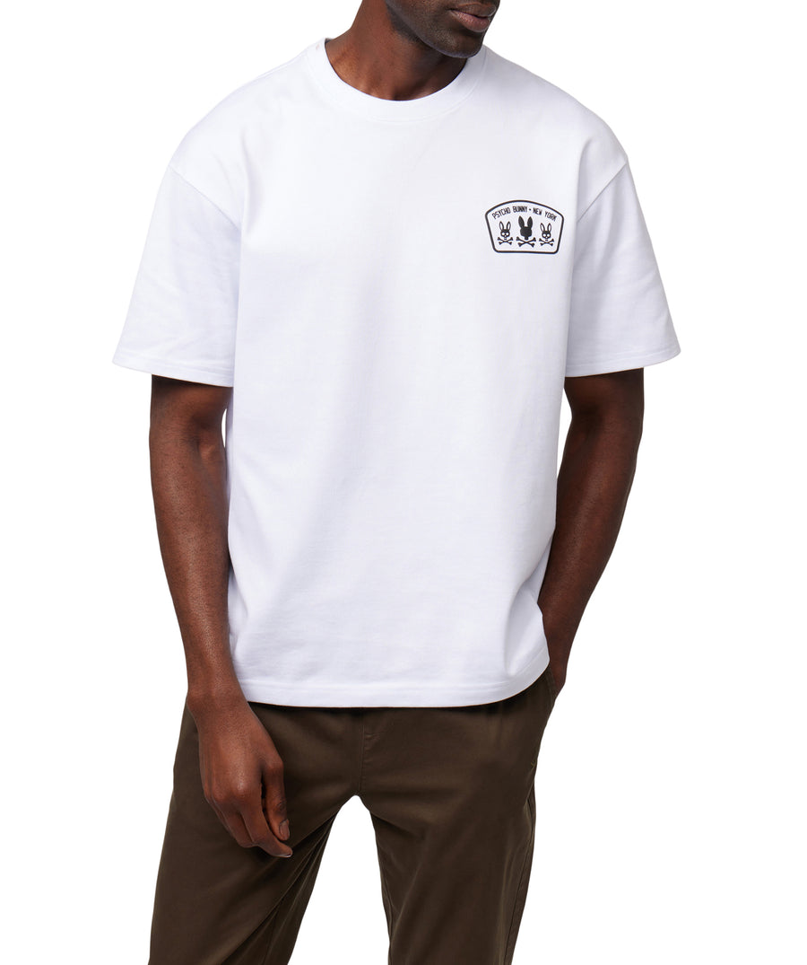 PSYCHO BUNNY Lambert Relaxed Fit Graphic Tee B6U411Z1PC