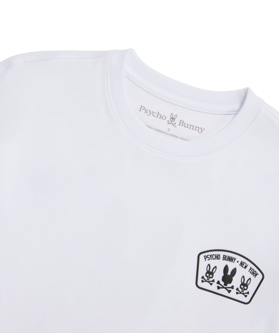 PSYCHO BUNNY Lambert Relaxed Fit Graphic Tee B6U411Z1PC