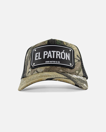 JOHN HATTER & CO El Patron Rubber Cap R-1178-U00 – bold premium cap with statement design, perfect for streetwear style and adding attitude to any look.